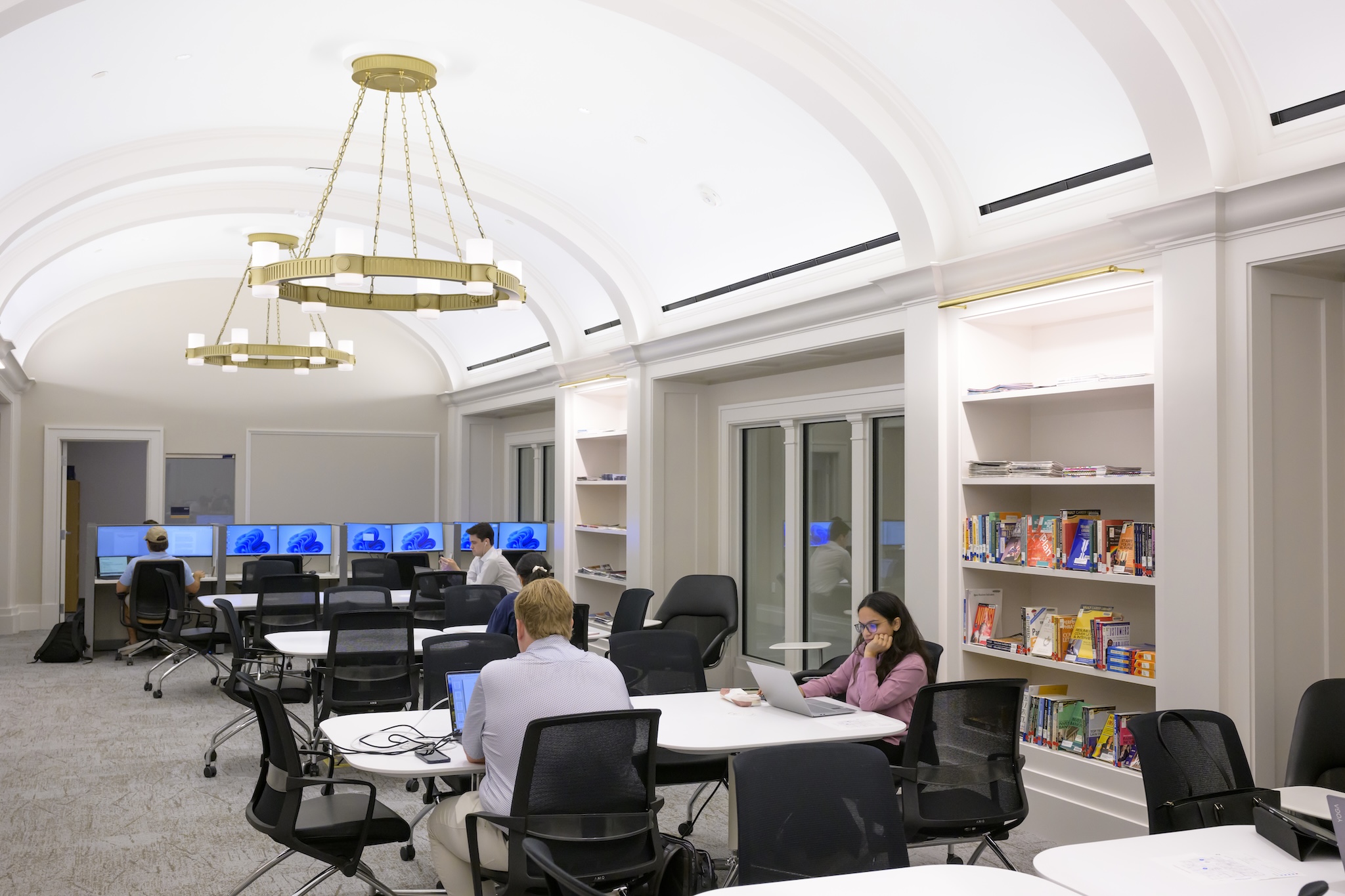 Cox School of Business students can access a purpose-built business library to enhance their studies.