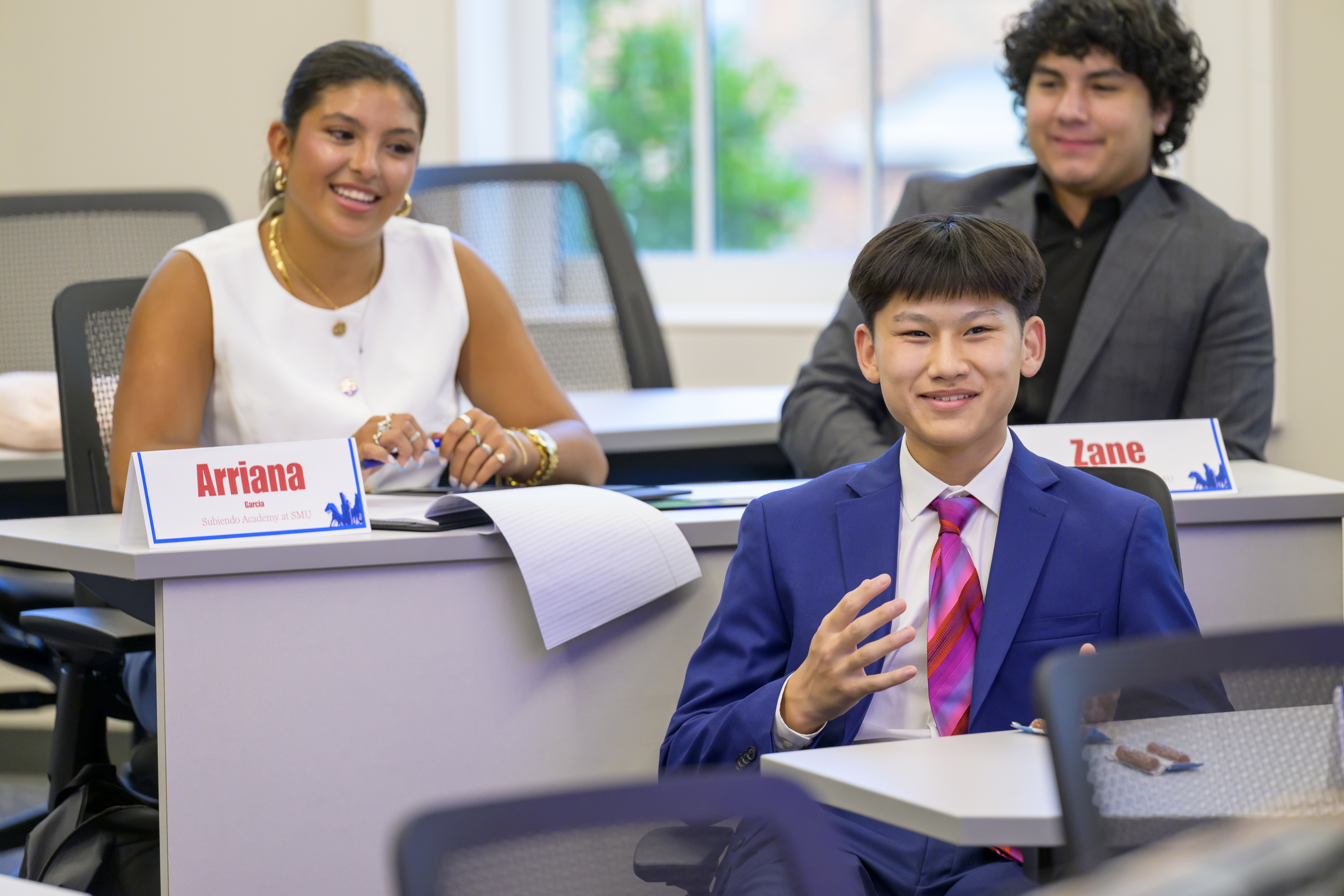 students at subiendo