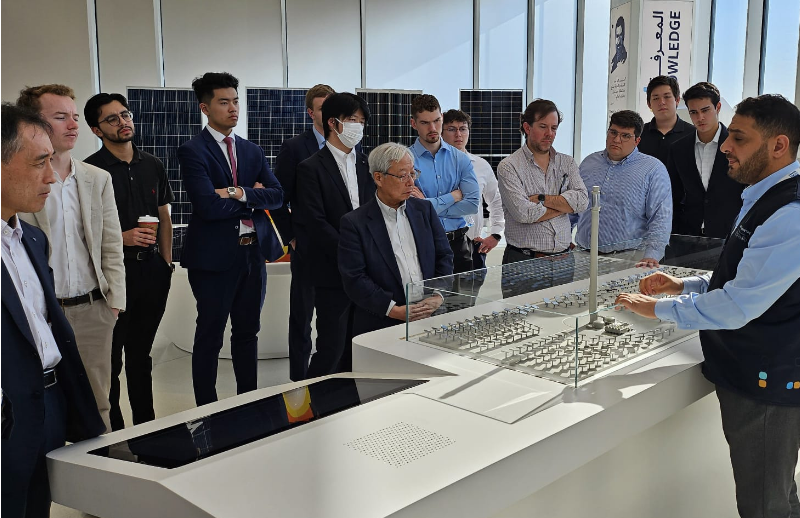 MSESM Trek 1 - energy club students