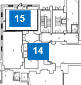Dean's Suite and Cox Portrait map