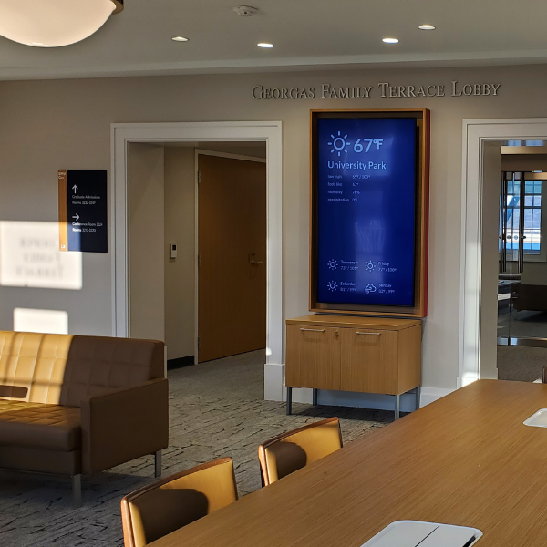 photo of the third floor at the DMBQ - Cox School