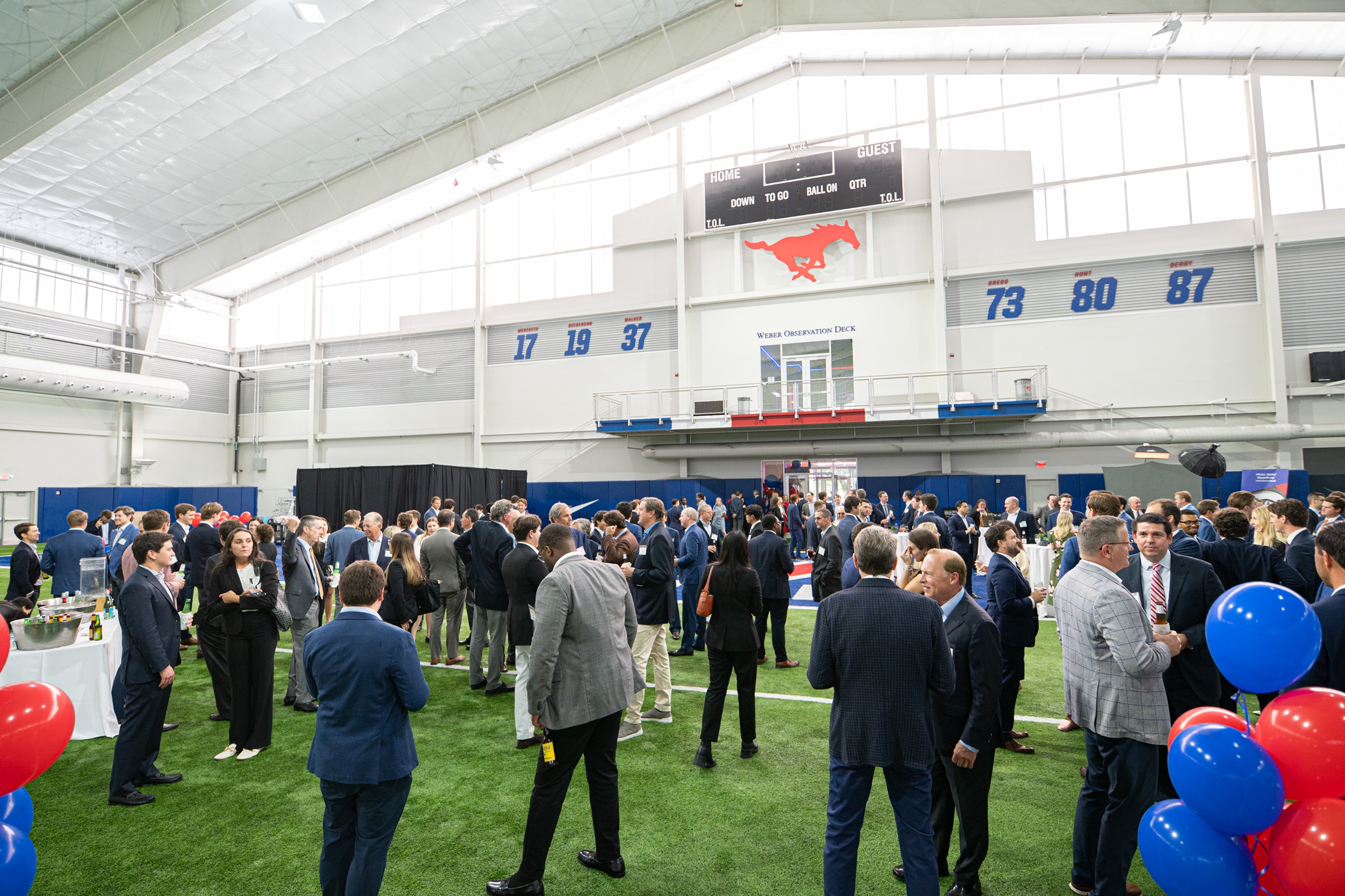 Photo of students and board members at Folsom event