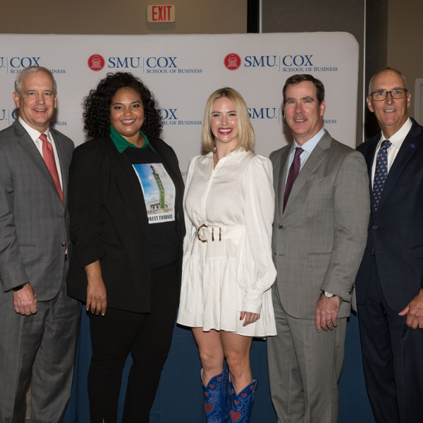 distinguished alumni at Cox