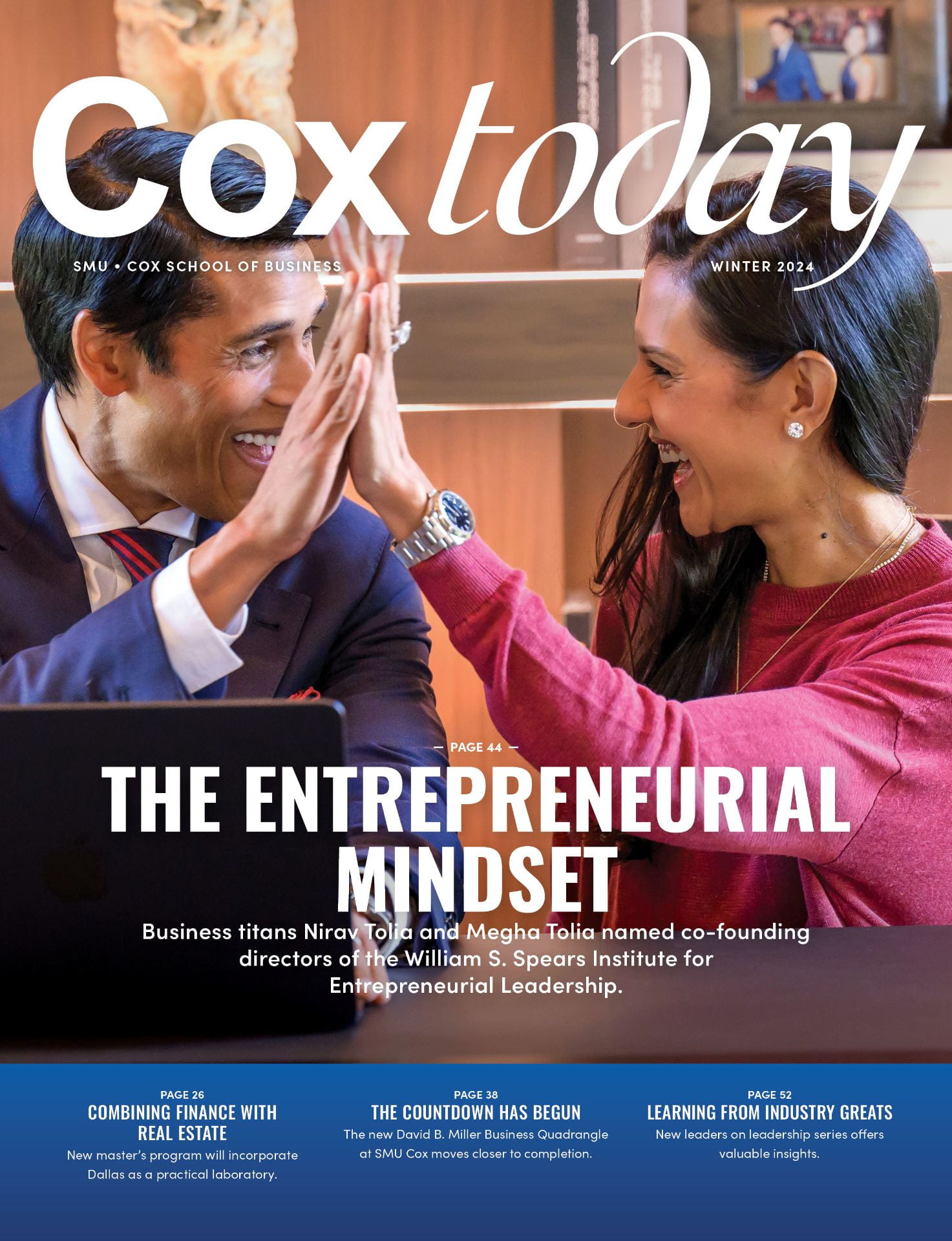 Cover of winter 2024 coxtoday magazine