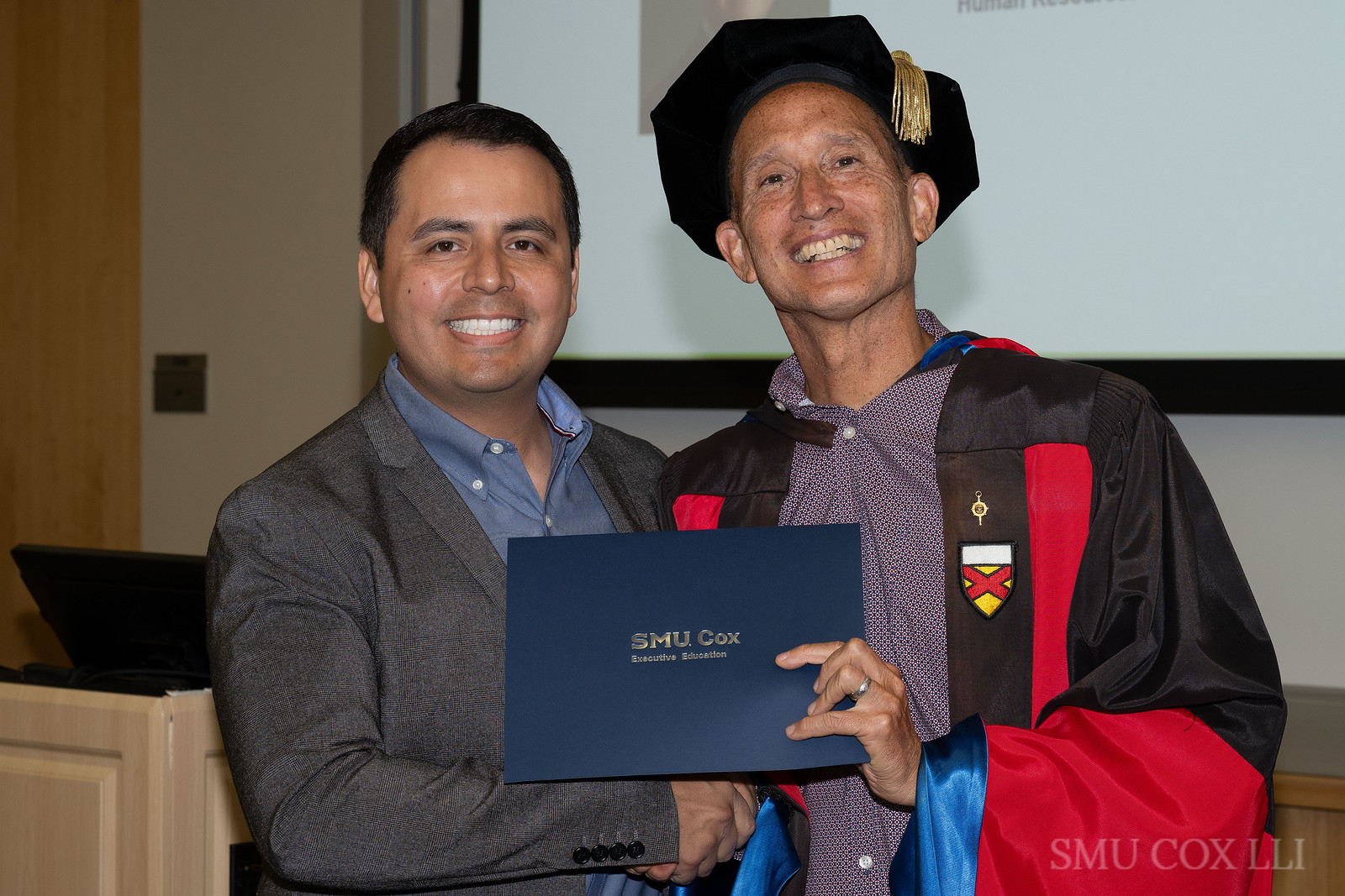 Dr. Bowen with participant