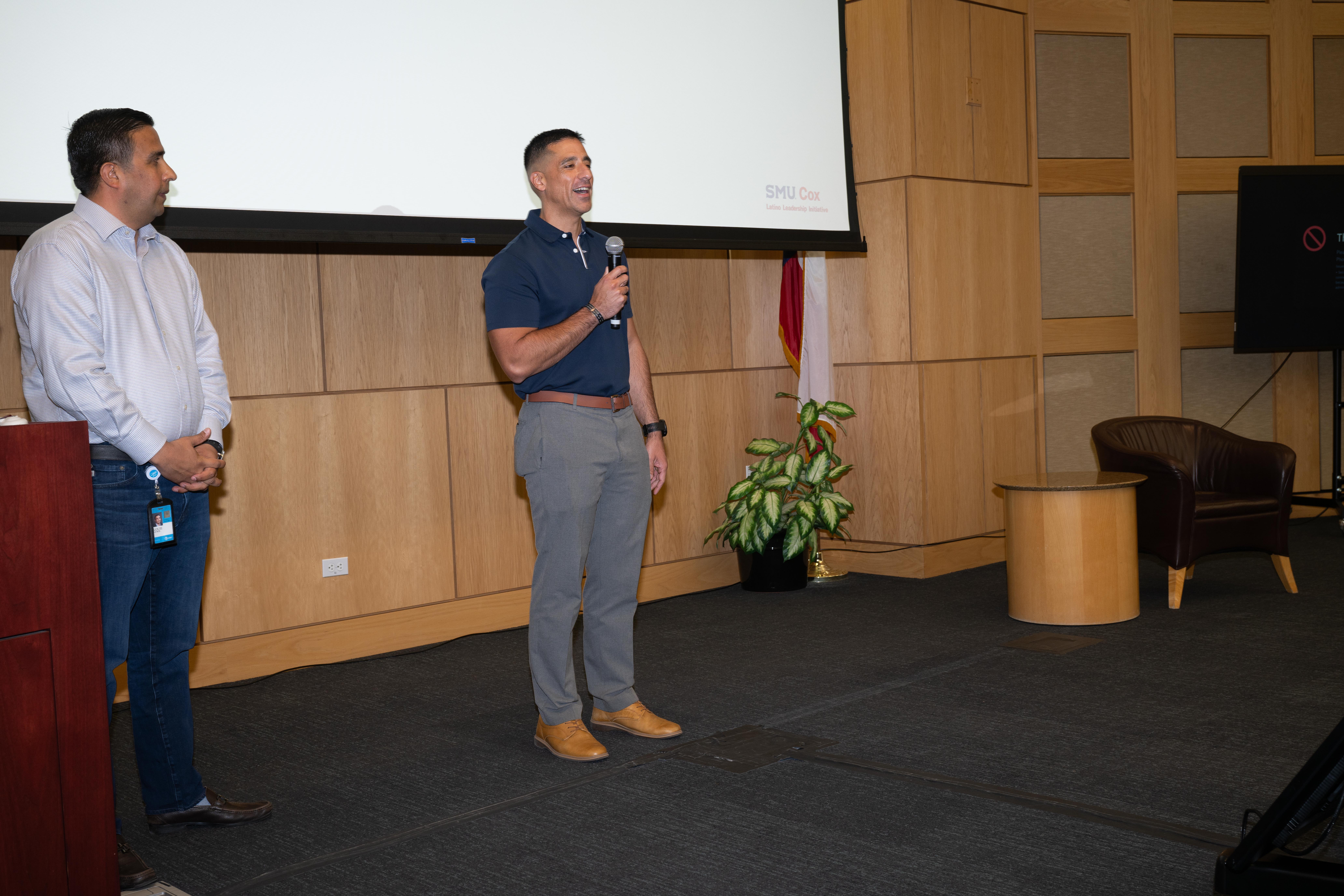 speaker at closing ceremony