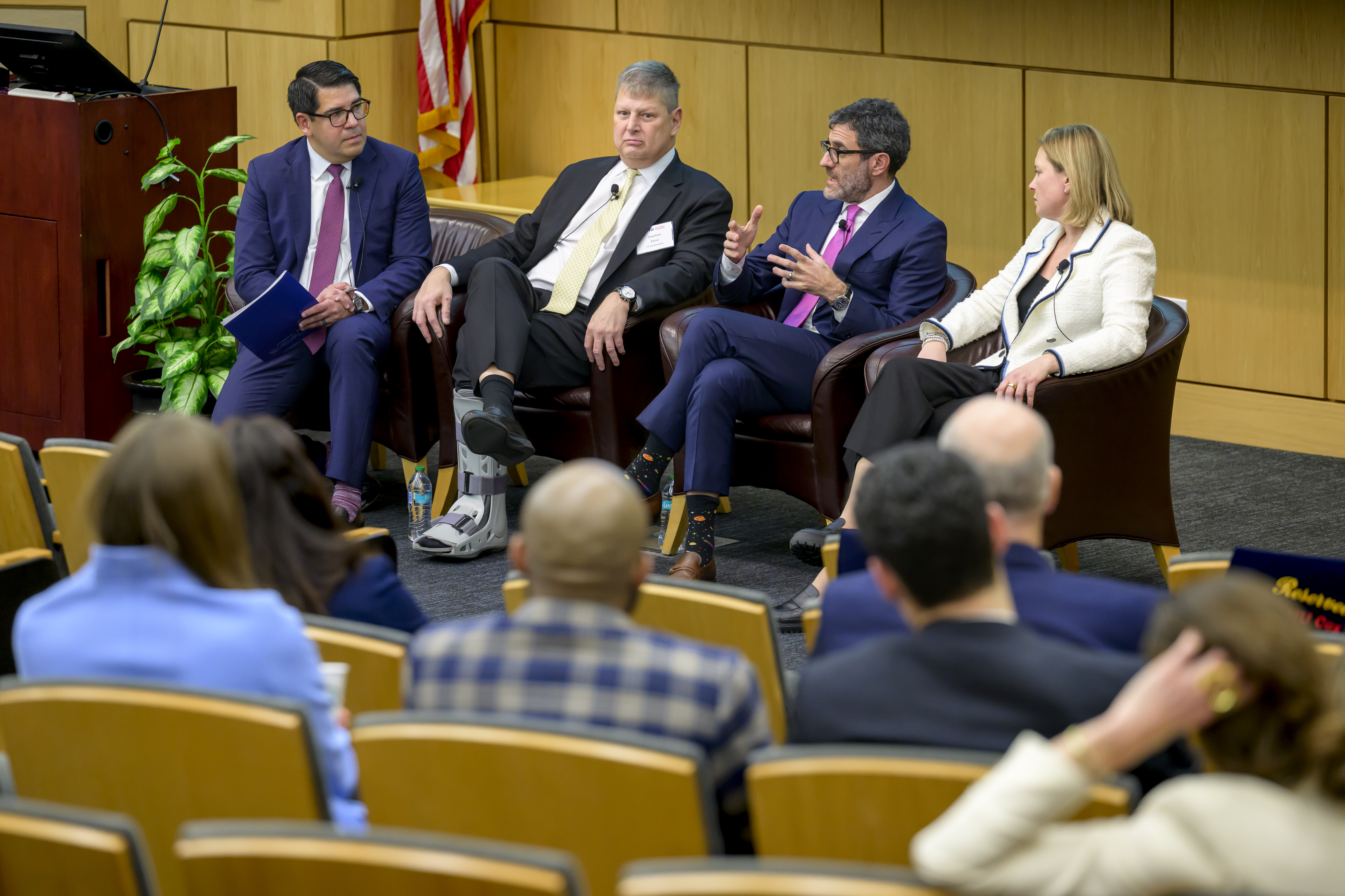 panel at healthcare conference