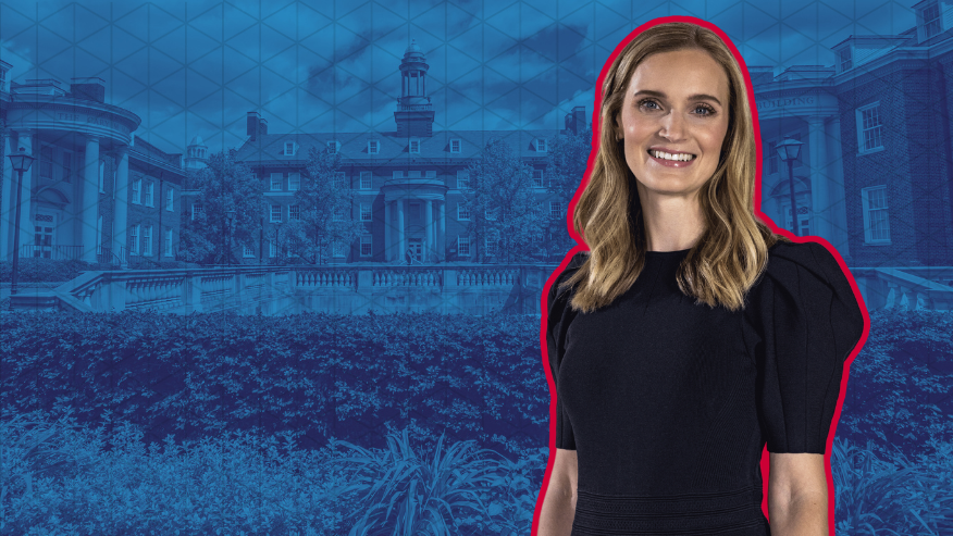 Liz talks about the support of SMU Cox