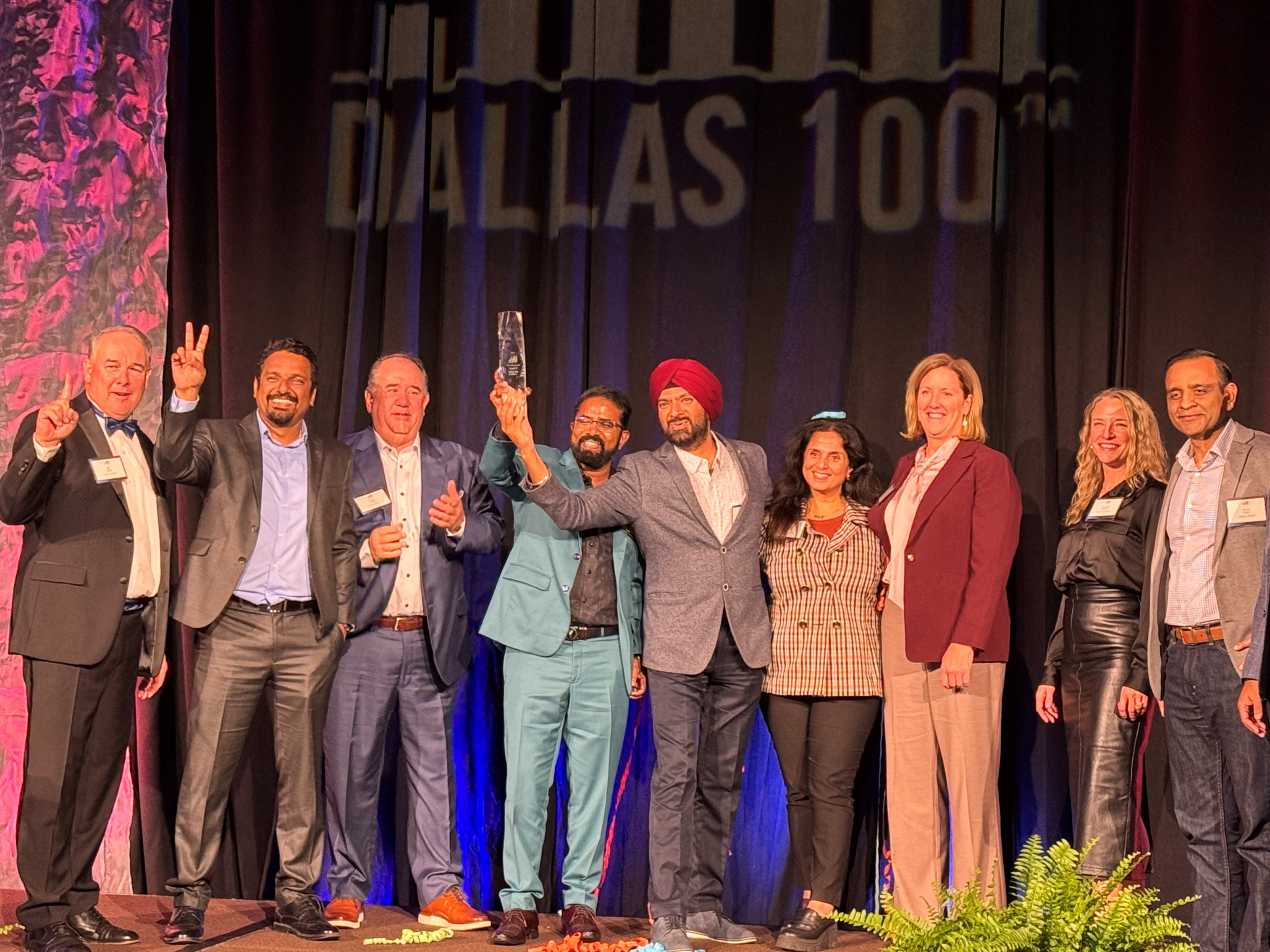 Photo of Dallas 100 2025 top winner, QualiZeal