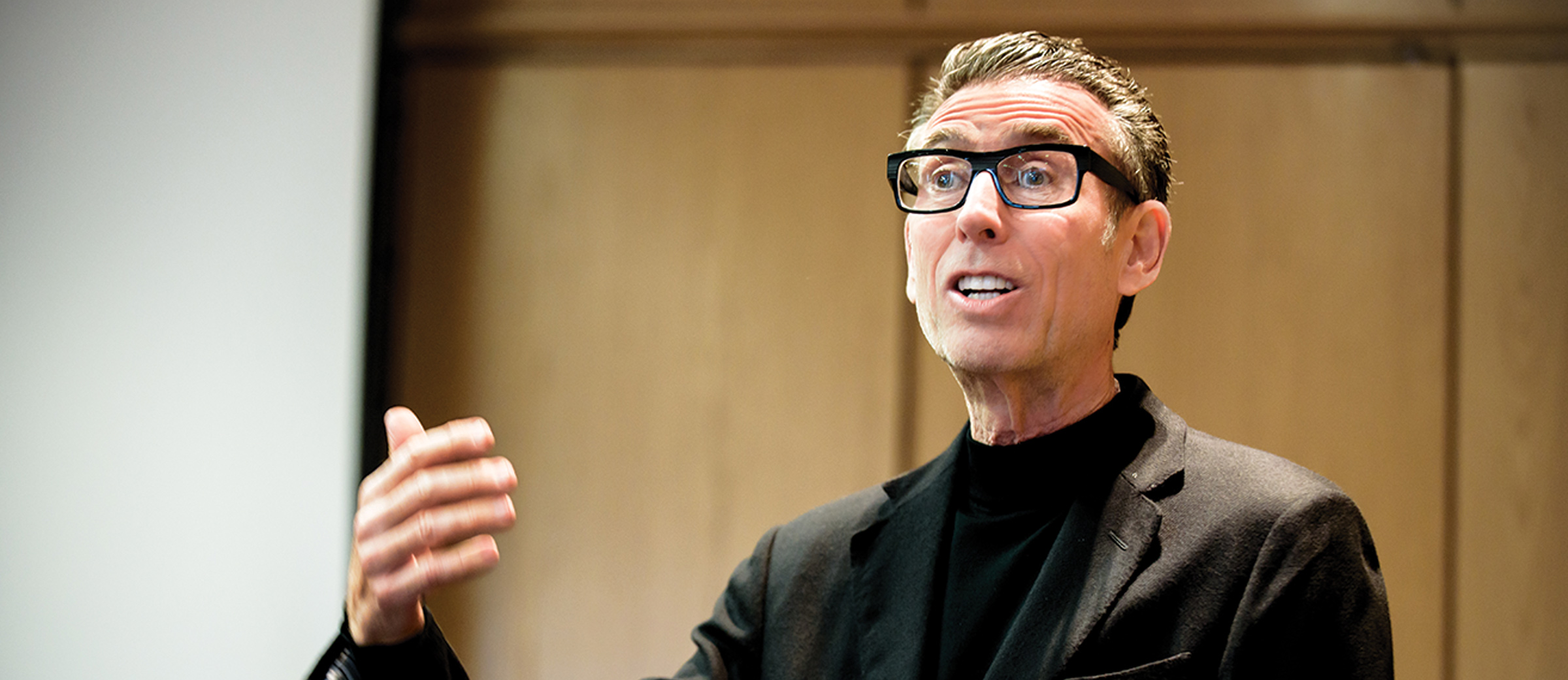 photo of Bill Dillon teaching