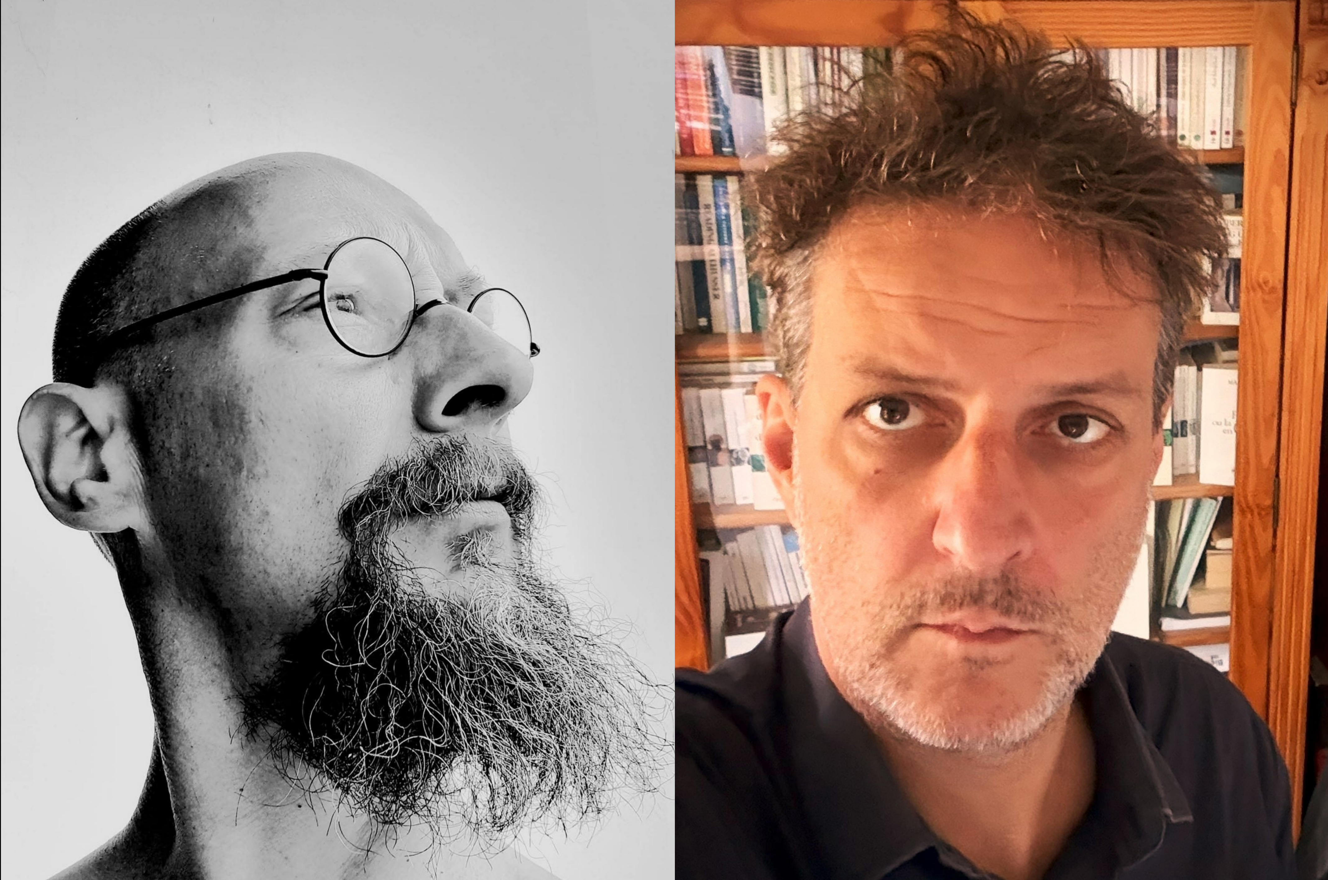 Louis Armand and Michel Delville headshot