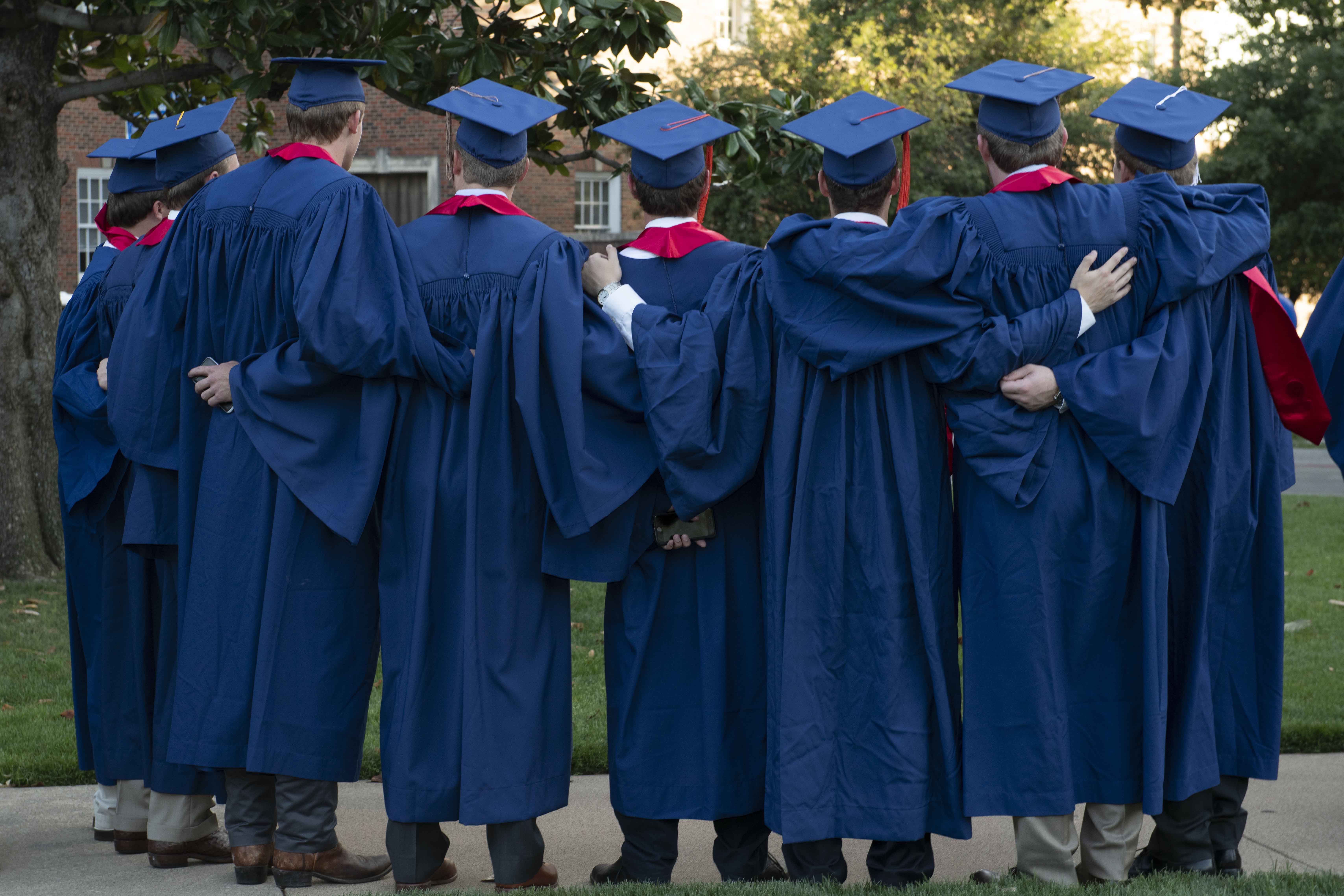 graduation group photo