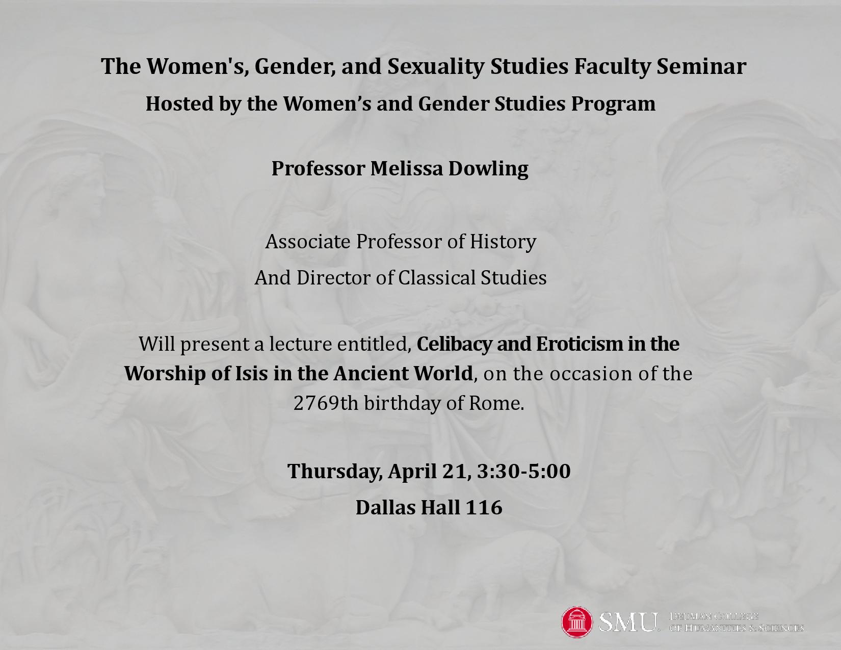 Celibacy and Eroticism in the Worship of Isis in the Ancient World