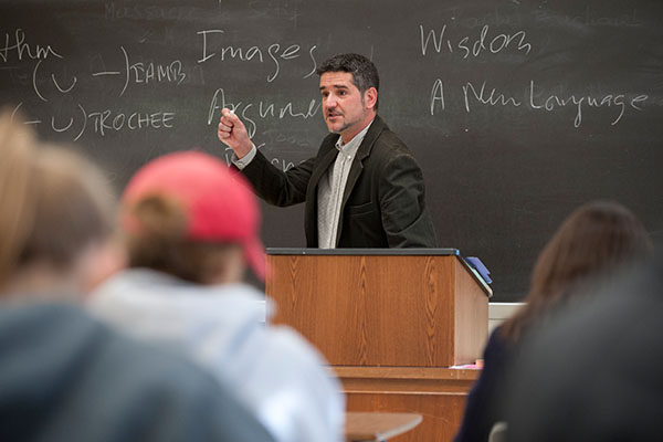 faculty teaching class