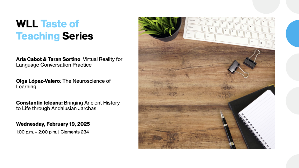 Taste of Teaching Feb. 19