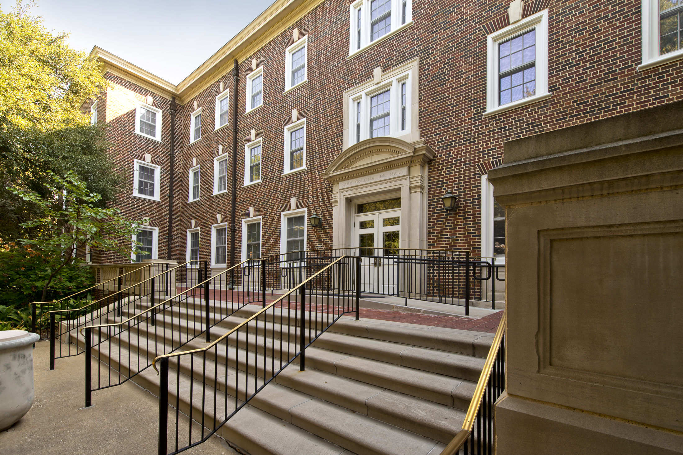 Carr Collins, Jr. Hall is home of the Department of Political Science and the John Goodwin Tower Center for Political Studies.