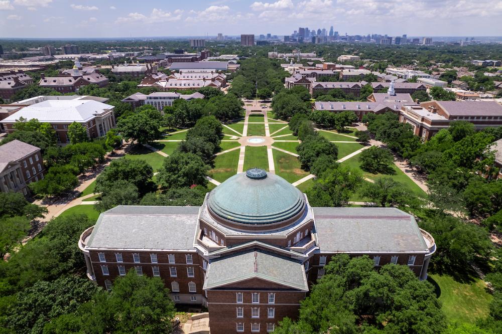 Dallas Hall at SMU is the home of Dedman College and the M.S. in Organizational Psychology program.