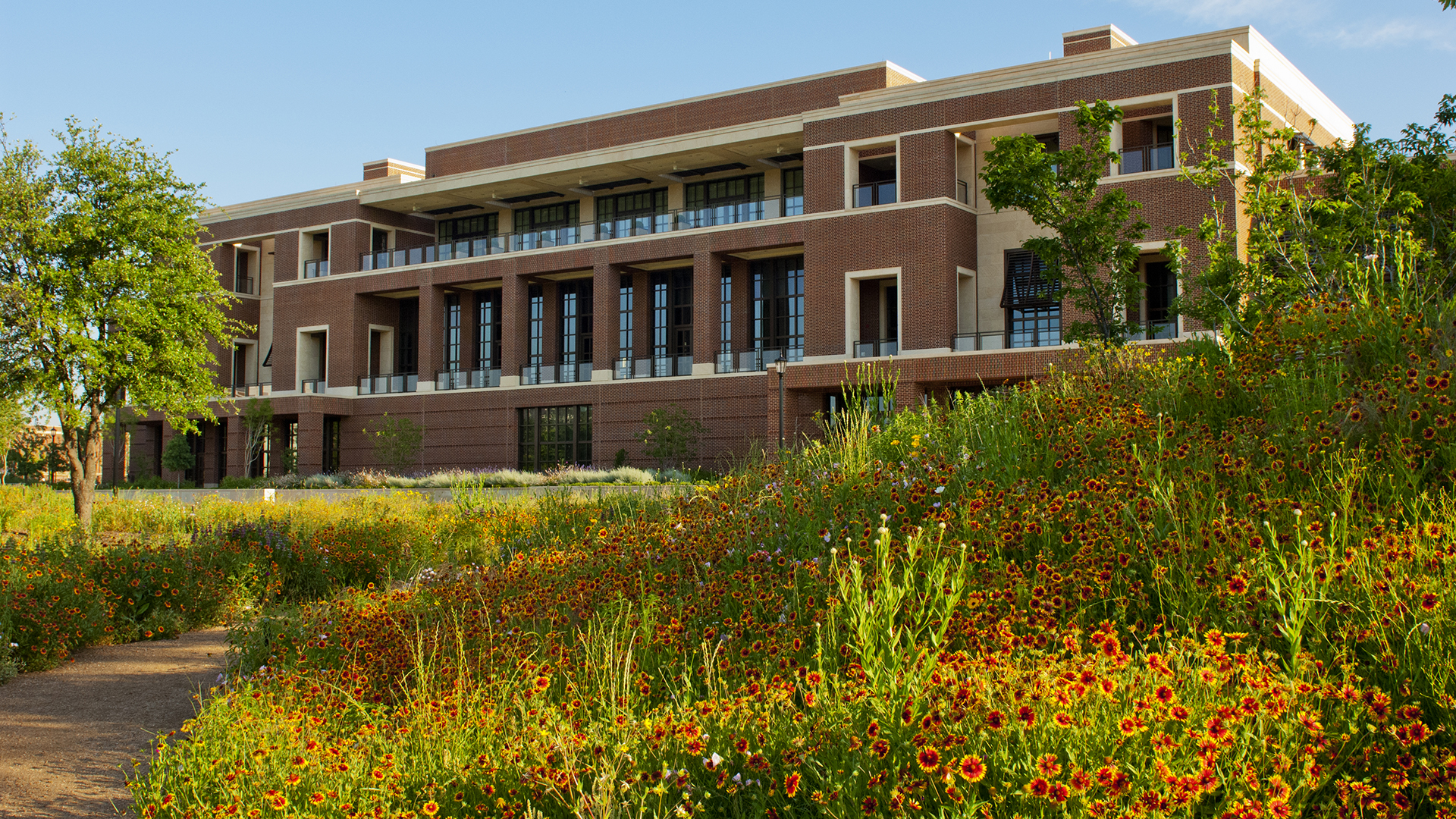 The George W. Bush Presidential Center on the SMU campus is a resource for political science majors.