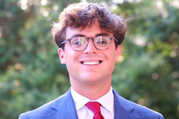 Will Leathers is working toward his degrees in international studies and business management.