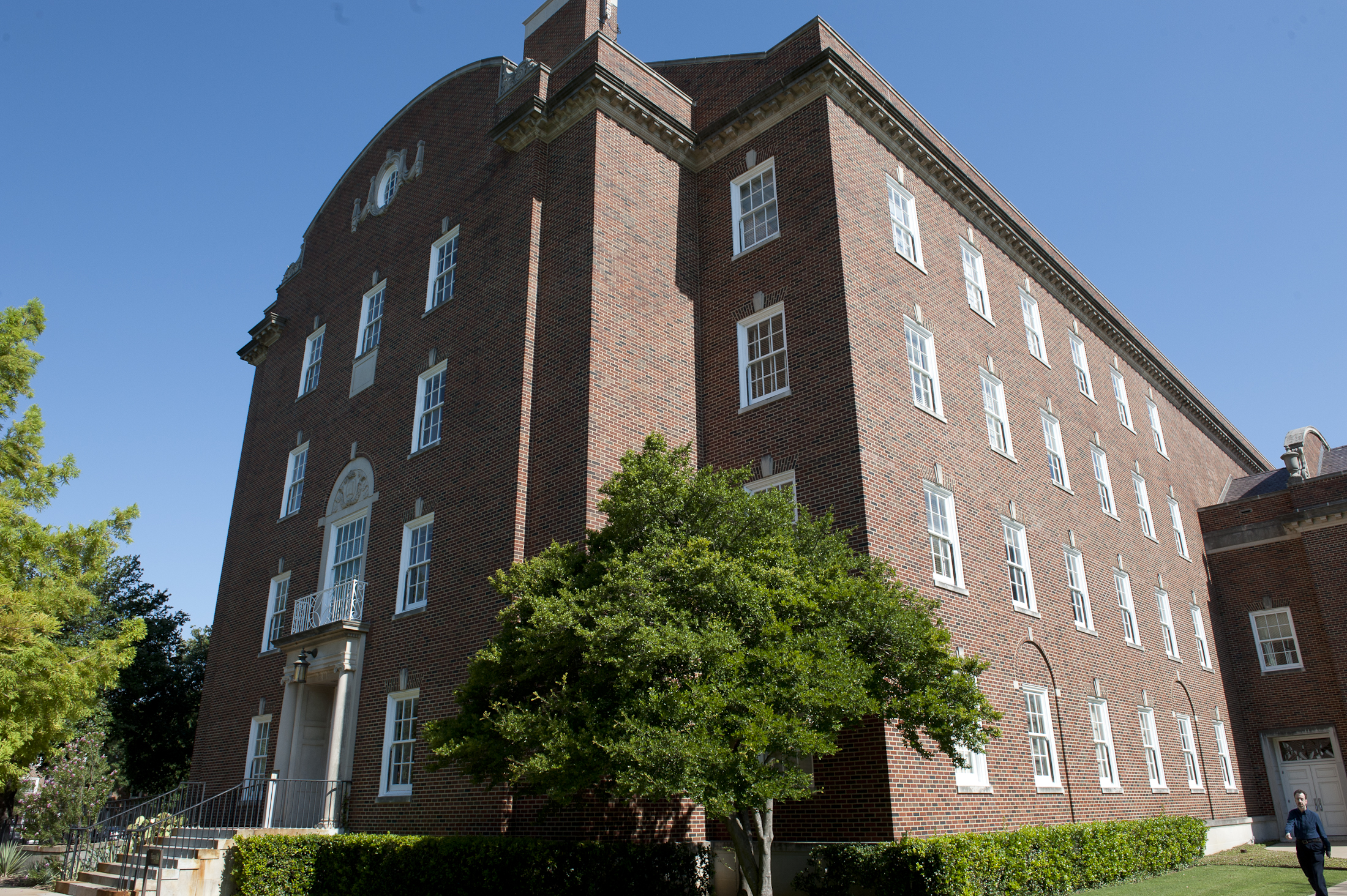 Heroy Hall hosts classes for the Master of Science in Data Science and Applied Statistics at SMU.