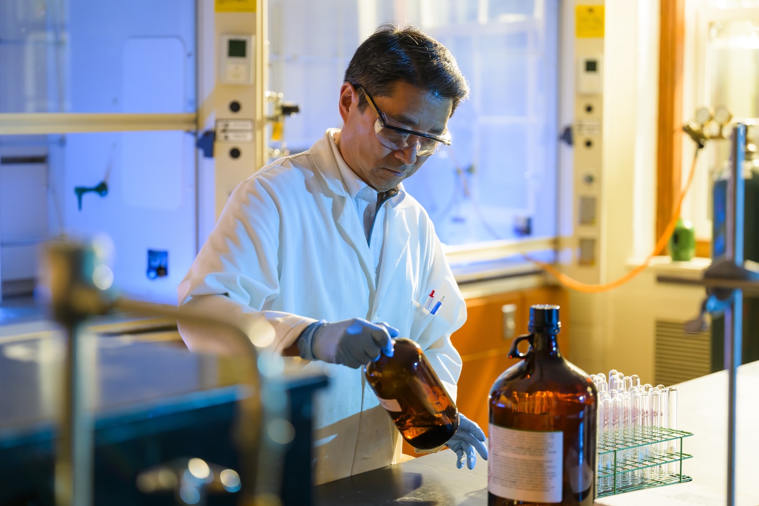 Students pursuing a Master of Science in Chemistry pursue research in the state-of-the-art labs on SMU’s campus.