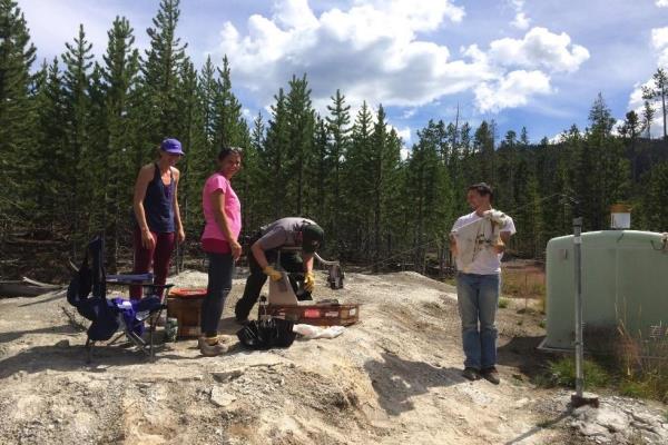 The SMU Geothermal Lab in Wyoming is an active research facility for those pursuing a master's in earth sciences.