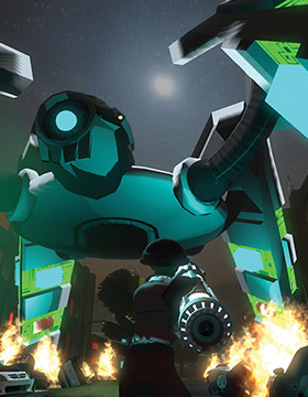 SMU Guildhall 3D Game Colossal Takeover