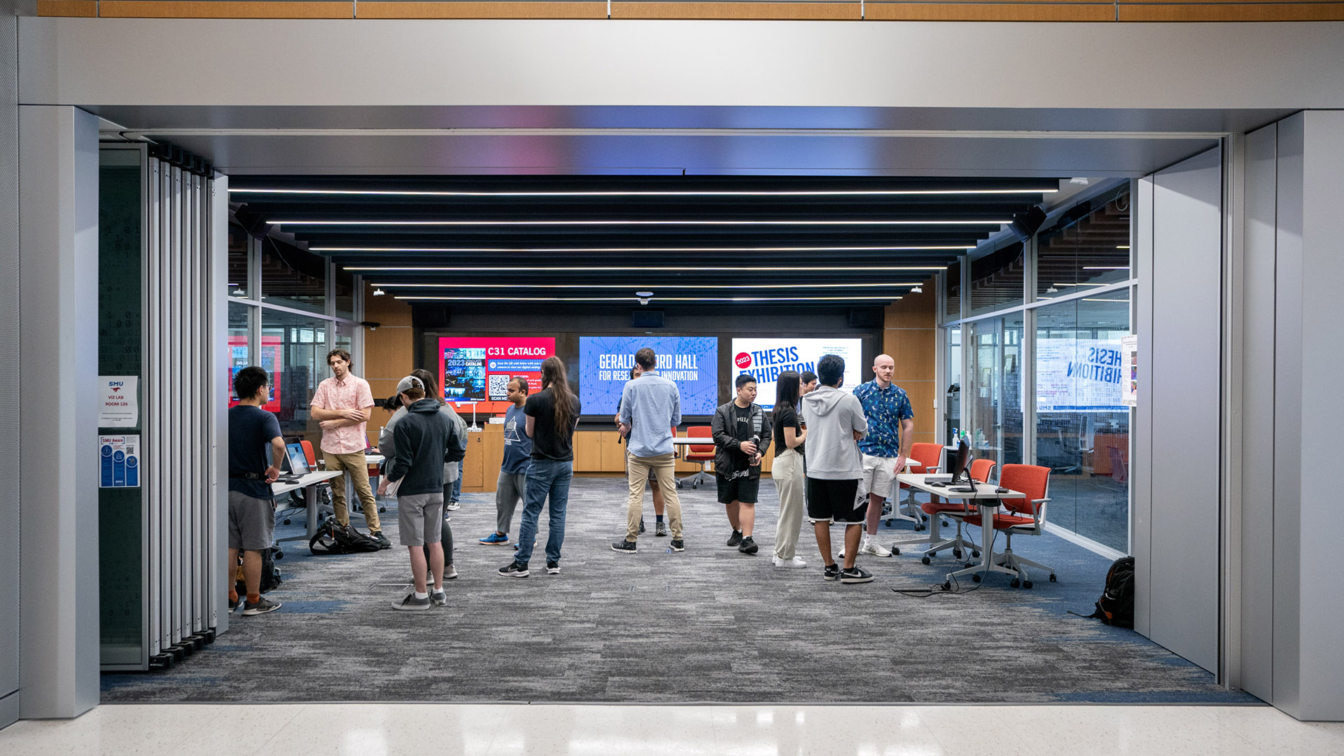 Photo of Ford Hall Visualization Lab