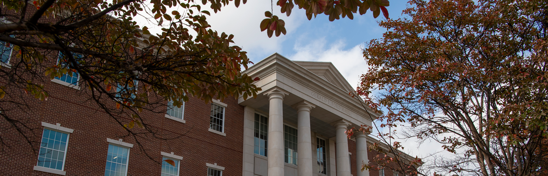 Photo of Ford Hall entrance