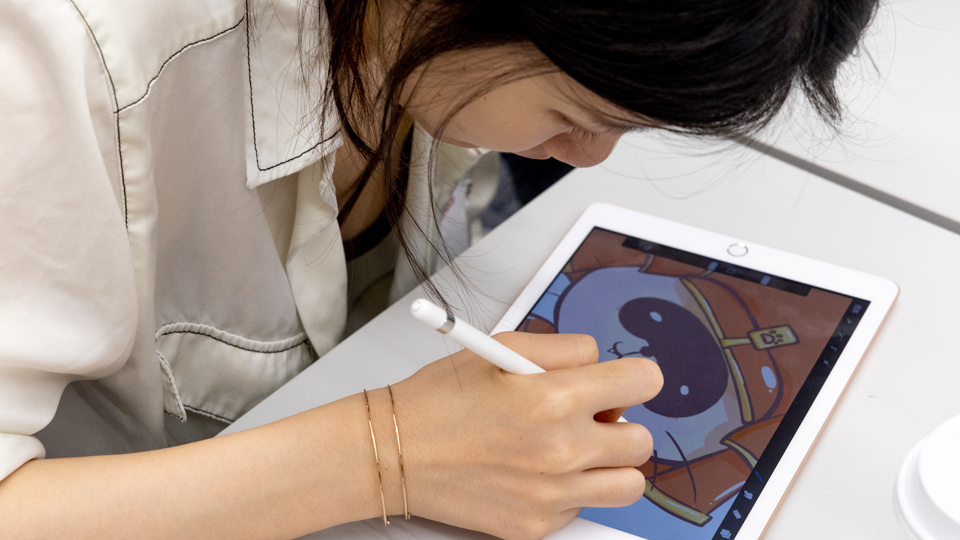 SMU Guildhall artist in class