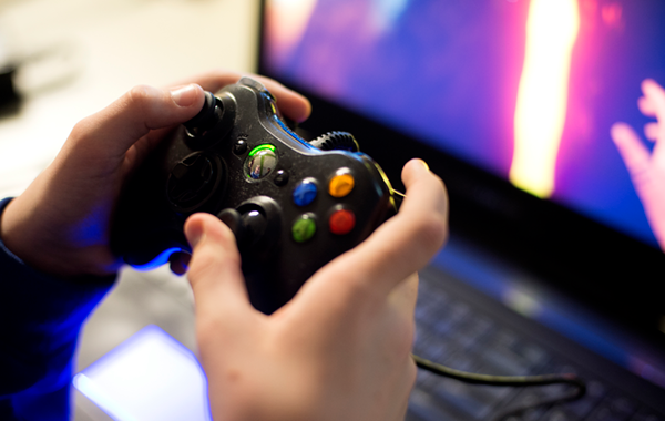 Photo of game controller