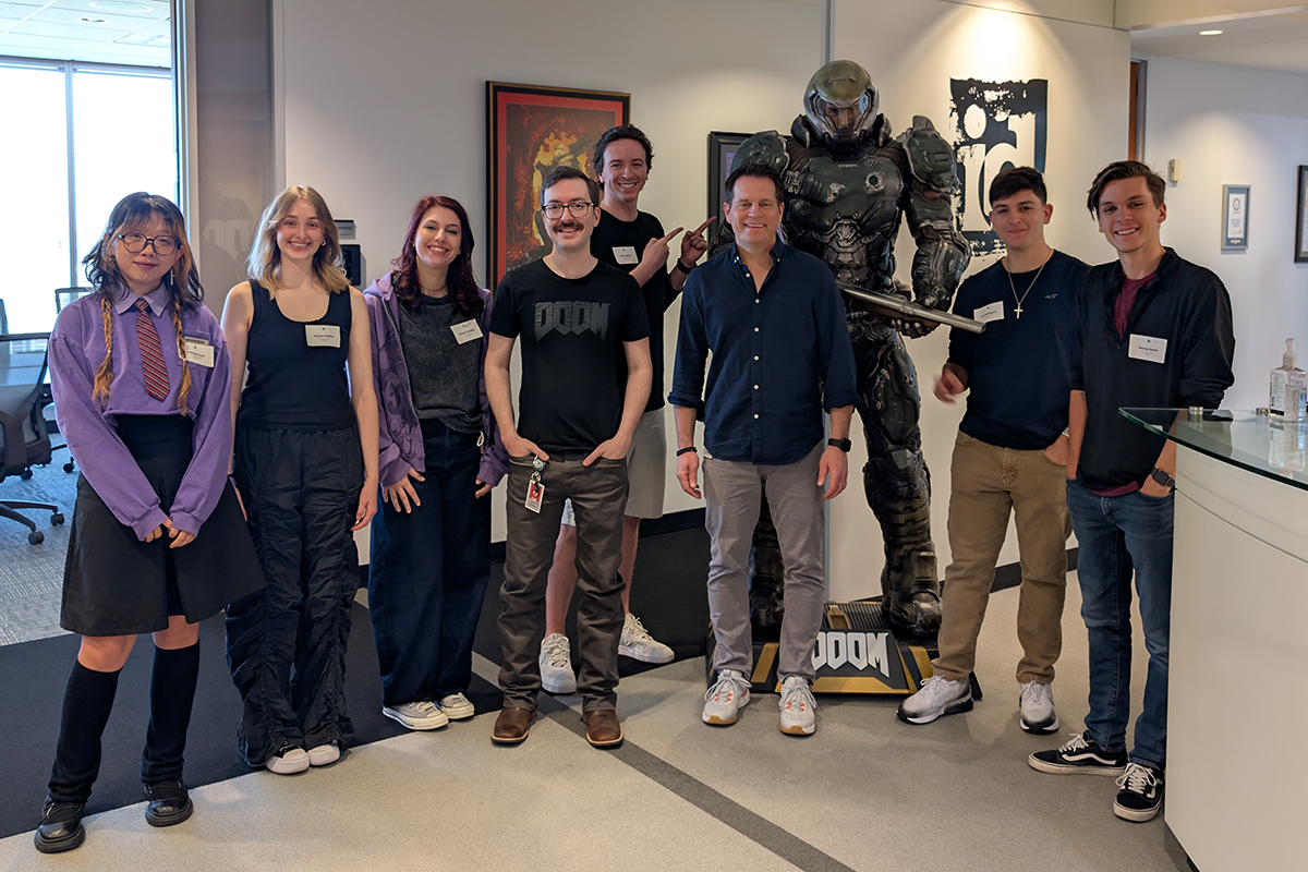 SMU Guildhall studio visit