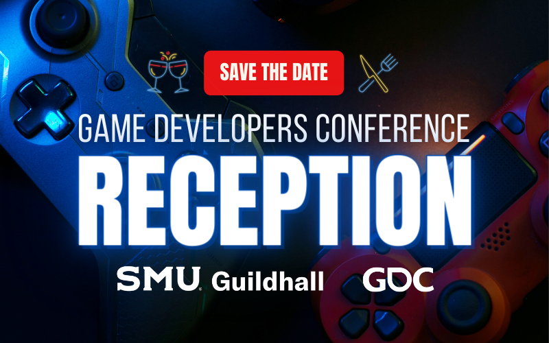 GDC Reception Save the Date graphic