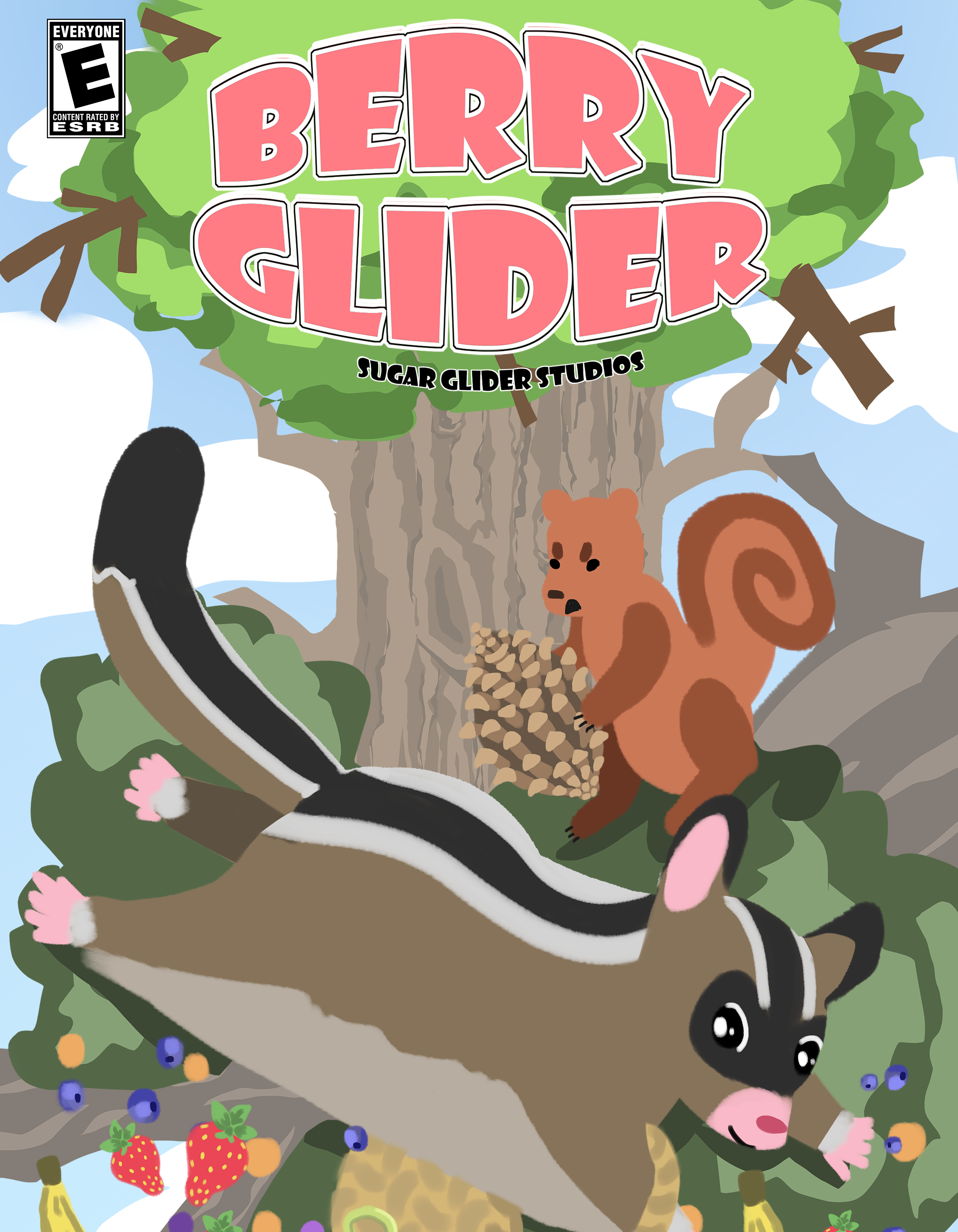 Berry Glider poster