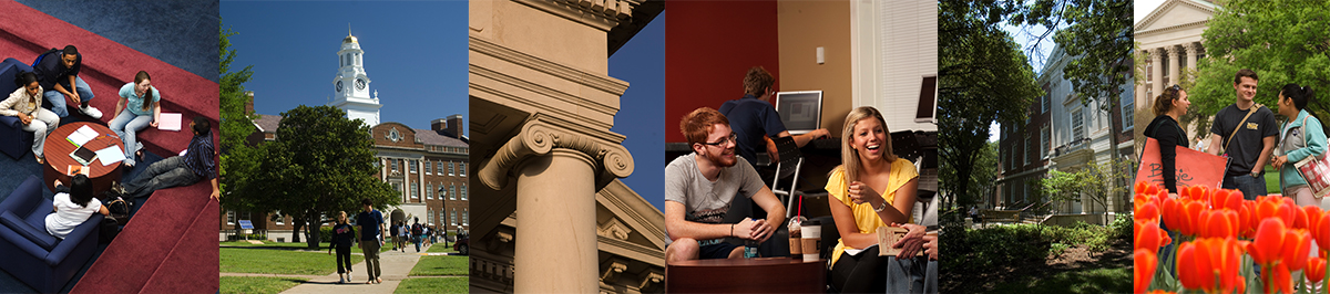 SMU picture banner - Images of students and buildings on campus