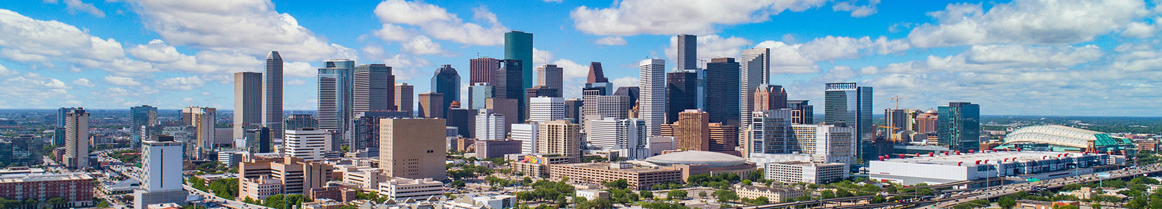 An image of the Houston skyline