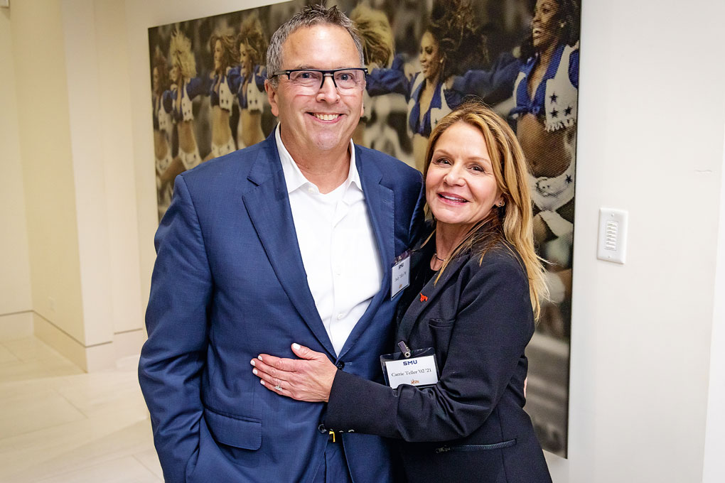 Carrie Teller and Andrew Teller