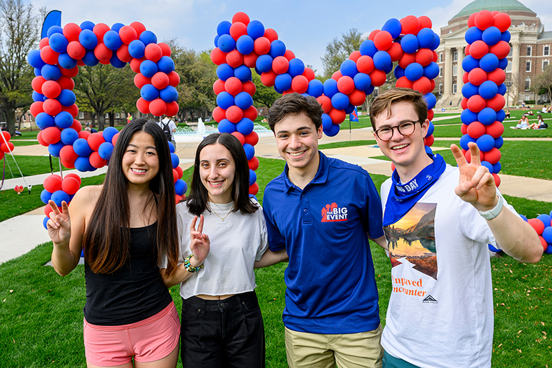 Students at Giving Day