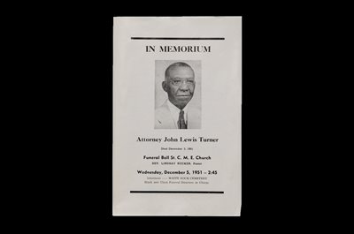 Funeral program