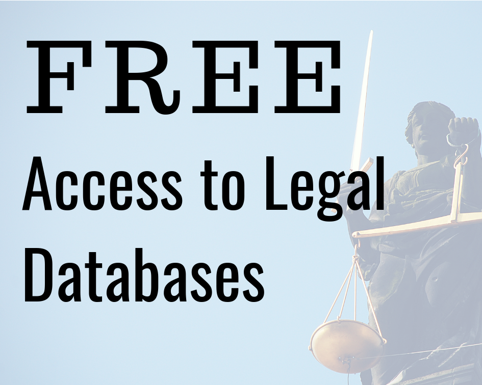 Free access to Texas legal databases