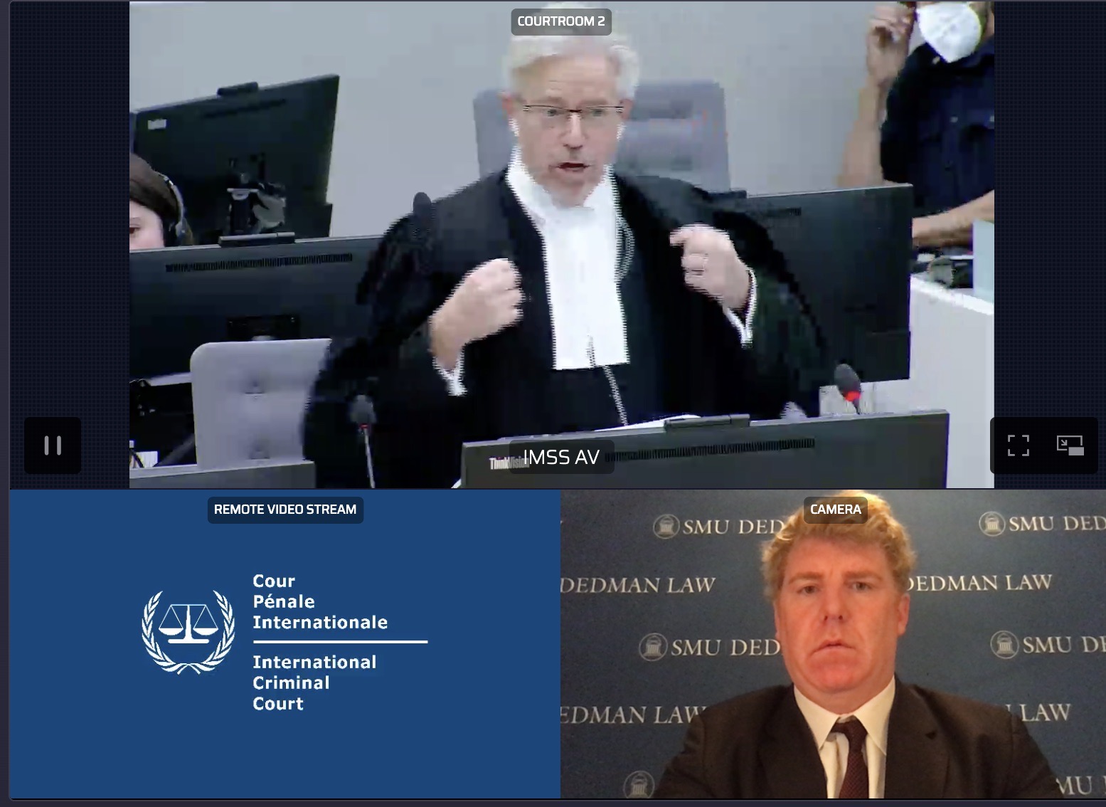 ICC - Chris Jenks appearance