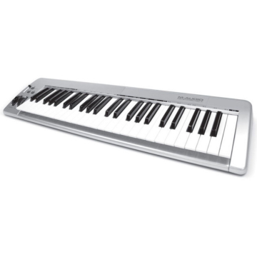 m-audio brand silver keyboard
