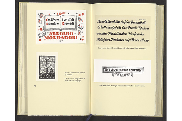 Pages 24 and 25 from New Borders: the working life of Elizabeth Friedlander