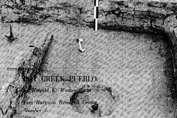 digital scan of excavation report cover