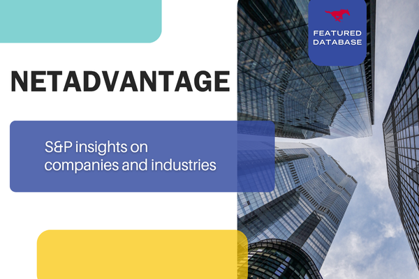 Featured Database: NetAdvantage