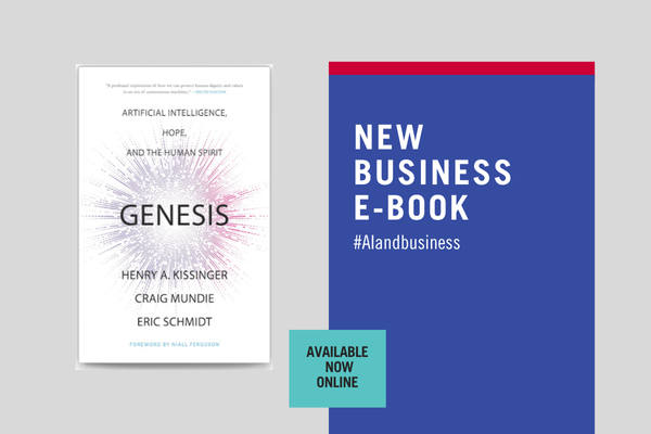 New Business Book: Genesis: Artificial Intelligence, Hope, and the Human Spirit 
