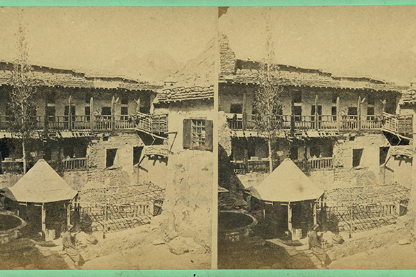 Sinai - The Convent of Sinai. The Travellers' Quarters.