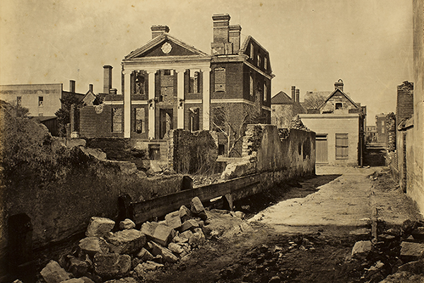 Ruins of the Pinckney Mansion, Charleston, S.C.