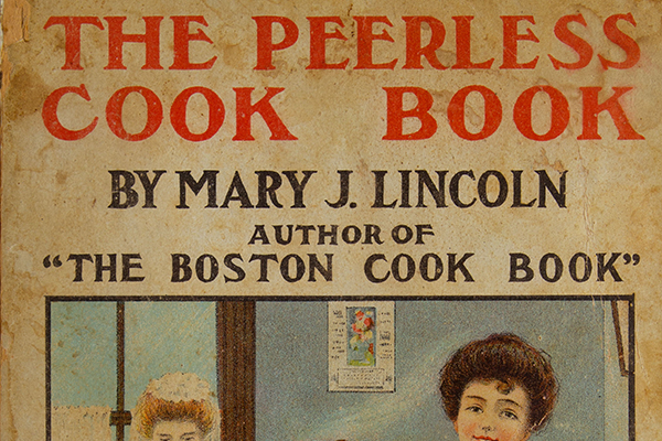The peerless cook book [cover], ca. 1901
