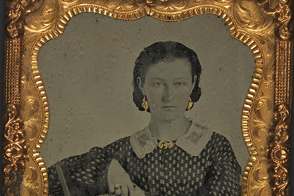 [Laura Louisa Oram with Gold Jewelry]